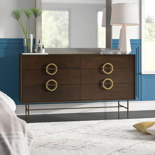 Mercury Row® Gerrity 2 Drawer Nightstand & Reviews Wayfair